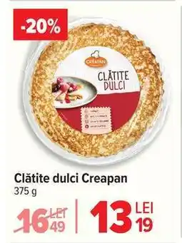 Carrefour Clătite dulci, Creapan Ofertă