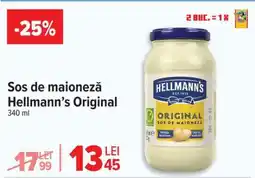 Carrefour Sos de maioneză Hellmann’s Original Ofertă