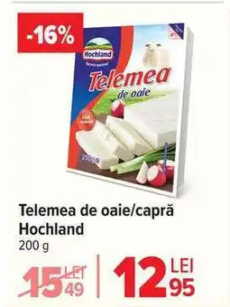 Carrefour Telemea de oaie/capră Hochland Ofertă