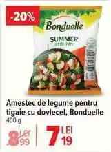 Carrefour Amestec de legume pentru tigaie cu dovlecel Bonduelle Ofertă