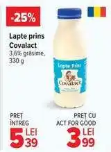 Carrefour Lapte Prins Covalact Ofertă