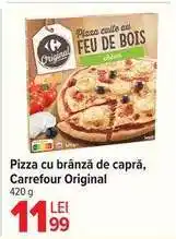 Carrefour Pizza cu brânză de capră, Carrefour Original Ofertă