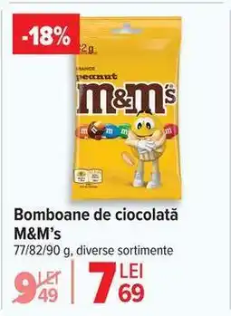 Carrefour Bomboane de ciocolată M&M’s Ofertă
