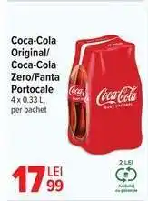 Carrefour Coca-Cola Original/ Coca-Cola Zero/ Fanta Portocale Ofertă