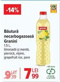Carrefour Băutură necarbogazoasă Granini Ofertă
