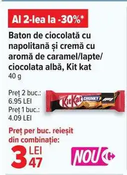 Carrefour Kit Kat Chunky Ofertă