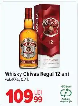 Carrefour Whisky Chivas Regal 12 ani Ofertă