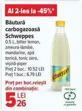 Carrefour Băutură carbogazoasă Schweppes Ofertă