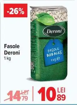Carrefour Fasole Deroni Ofertă
