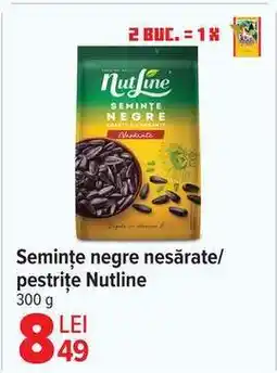Carrefour Semințe negre nesărate/pestrițe, Nutline Ofertă