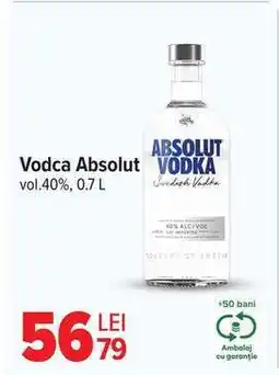 Carrefour Vodcă Absolut Ofertă