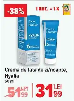 Carrefour Cremă de față de zi/noapte, Hyalia Ofertă