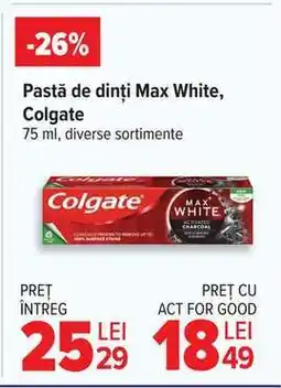 Carrefour Pastă de dinți Max White Colgate Ofertă