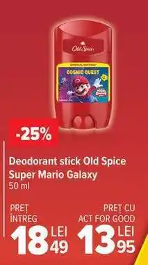 Carrefour Deodorant stick Old Spice Super Mario Galaxy Ofertă