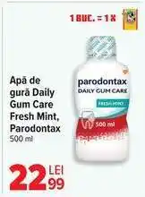 Carrefour Apă de gură Daily Gum Care Fresh Mint, Parodontax Ofertă