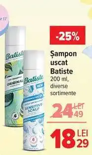 Carrefour Șampon uscat Batiste Ofertă