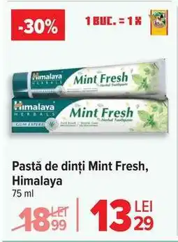 Carrefour Pastă de dinți Mint Fresh, Himalaya Ofertă