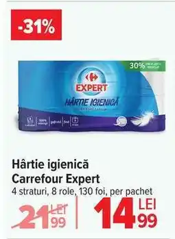 Carrefour Hârtie igienică Carrefour Expert Ofertă