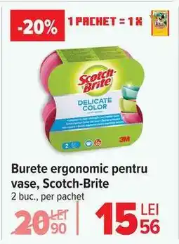 Carrefour Burete ergonomic pentru vase, Scotch-Brite Ofertă