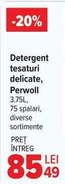 Carrefour Detergent tesaturi delicate, Perwoll Ofertă