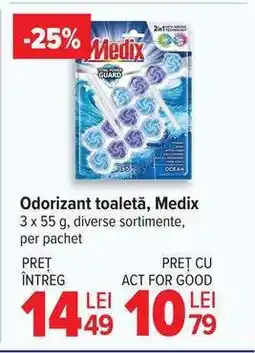 Carrefour Odorizant toaletă, Medix Ofertă