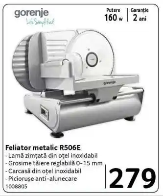Selgros Feliator metalic R506E Ofertă