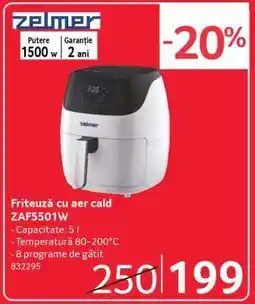 Selgros Friteuză cu aer cald ZAF5501W Ofertă