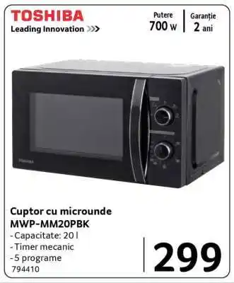 Cuptor cu microunde MWP-MM20PBK
