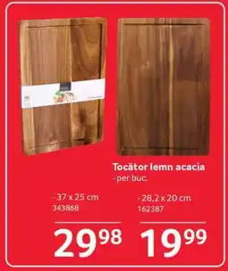 Selgros Tocator lemn acacia Ofertă