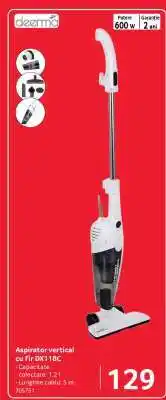Selgros Aspirator vertical cu fir DX118C Ofertă