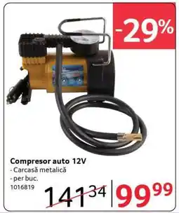 Selgros Compresor auto 12V Ofertă