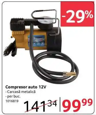 Selgros Compresor auto 12V Ofertă