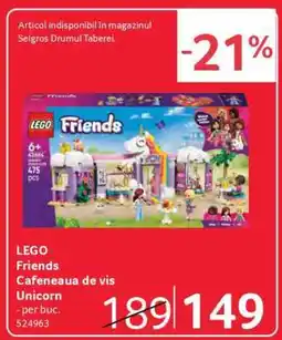 Selgros LEGO Friends Cafeneaua de vis Unicorn Ofertă