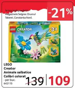 Selgros LEGO Creator Animale salbatice Colibri colorat Ofertă