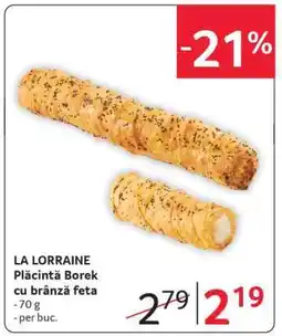 Selgros LA LORRAINE Plăcintă Borek cu brânză feta Ofertă