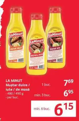Selgros LA MINUT Muștar dulce / iute / de masă Ofertă