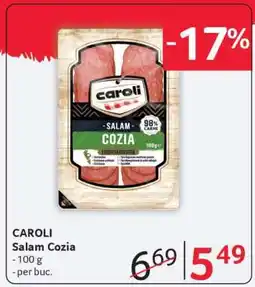 Selgros CAROLI SALAM COZIA Ofertă