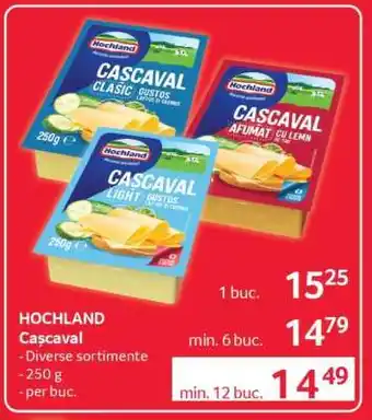 Selgros HOCHLAND Caşcaval Ofertă
