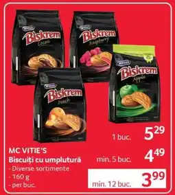 Selgros MC VITIE’S Biscuiți cu umplutură Ofertă
