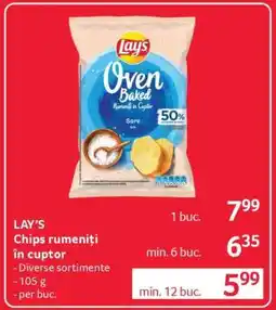 Selgros LAY’S Chips rumeniți în cuptor Ofertă