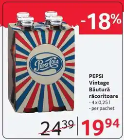 Selgros PEPSI Vintage Băutură răcoritoare Ofertă