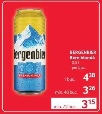 BERGENBIER Bere blondă
