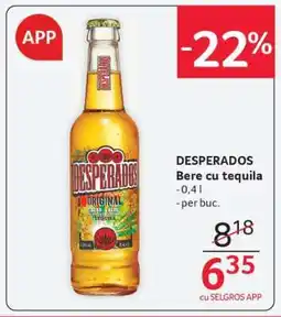 Selgros DESPERADOS Ofertă