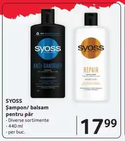 Selgros SYOSS Șampon/ balsam pentru păr Ofertă