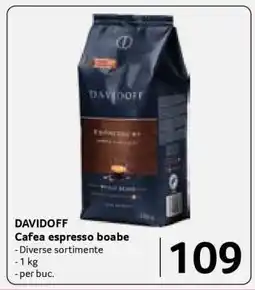 Selgros DAVIDOFF Cafea espresso boabe Ofertă