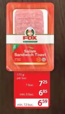 Selgros Salam sandwich toast Ofertă