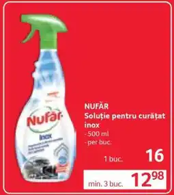 Selgros NUFĂR Soluție pentru curățat inox Ofertă