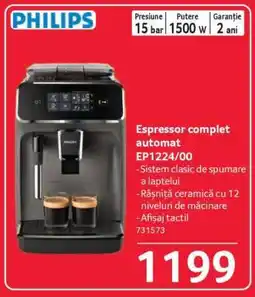 Selgros Espressor complet automat EP1224/00 Ofertă