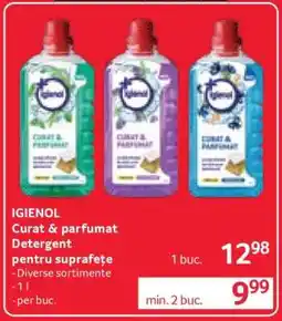 Selgros IGIENOL Curat & parfumat Detergent pentru suprafețe Ofertă