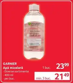 Selgros GARNIER Apă micelară Ofertă